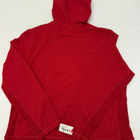NWT Style & Co Sport Dark Red Hoodie Size XL - Picture 4 of 4
